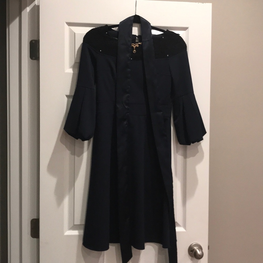 Navy blue dress